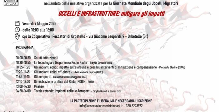 seminario uccelli e infrastrutture