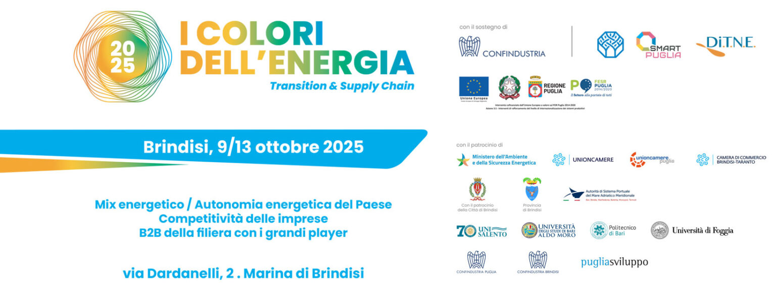 I Colori dell'Energia dal 9 al 13 ottobre