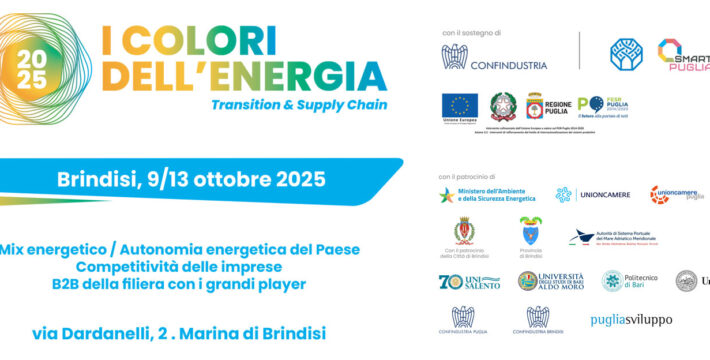 I Colori dell'Energia dal 9 al 13 ottobre